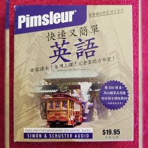 Pimsleur English For Mandarin Speakers 3rd Edition